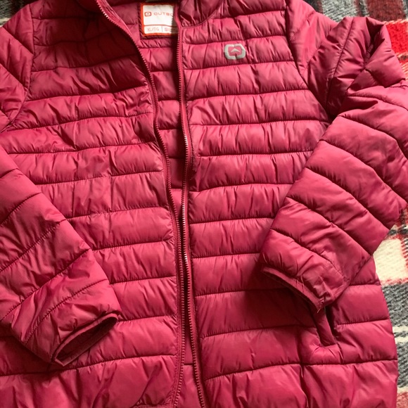 pink puffer jacket - Picture 2 of 6
